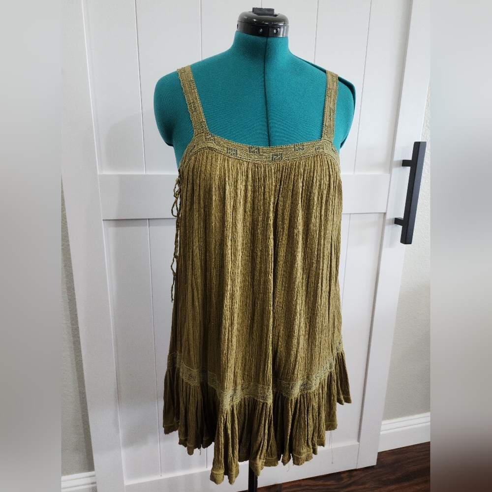 Olive Green Sundress